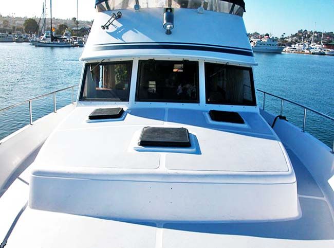 Ocean Spirit Charter yacht front