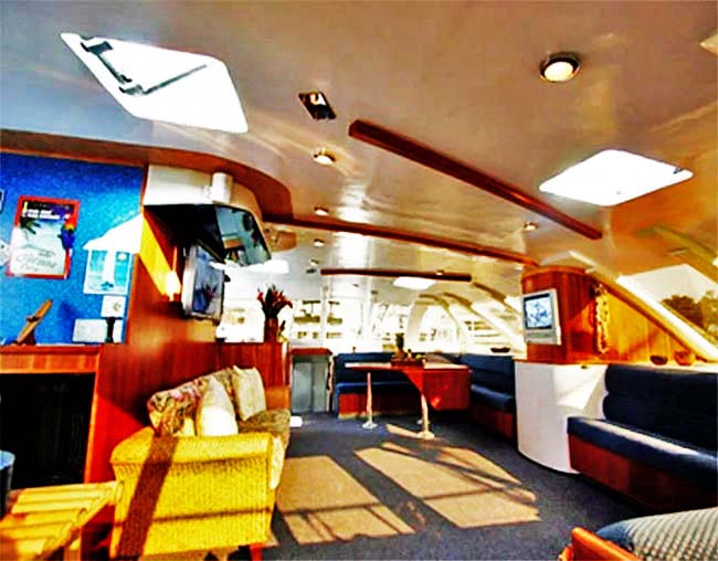 Interior of Catamaran