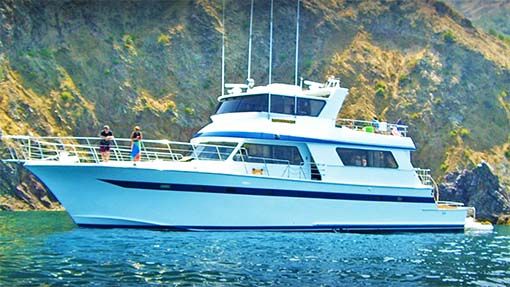 Newport Beach Sea Burial yacht for larger groups